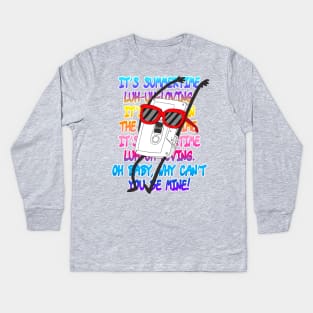 TSHIRT - Regular Shirt Summertime Loving Kids Long Sleeve T-Shirt